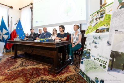 zdjęcie z prezentacji projektów absolwentów Wydziału Architektury Krajobrazu Uniwersytetu Rzeszowskiego, fot. Grzegorz Bukała, Urząd Miasta Rzeszowa
